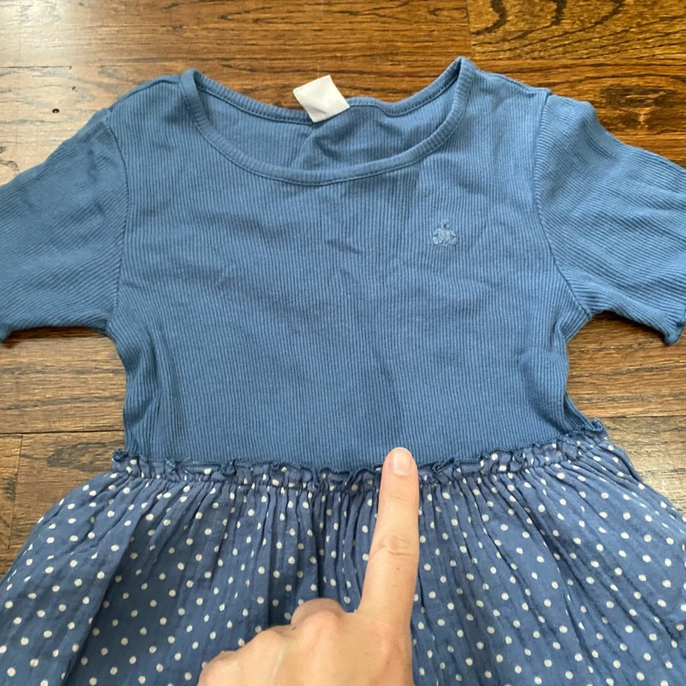 Baby GAP- 100% cotton toddler girl 4yrs Short-Sleeve Polka Dot Dress PLAY outfit